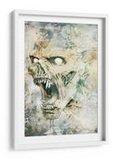 Ilustración 38 de un dibujo divertido de una calavera - Rafal Kulik | Cuadro decorativo de Canvas Lab