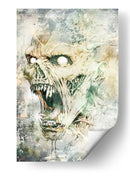 Ilustración 38 de un dibujo divertido de una calavera - Rafal Kulik | Cuadro decorativo de Canvas Lab