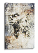 Ilustración 37 de un dibujo divertido de una calavera - Rafal Kulik | Cuadro decorativo de Canvas Lab