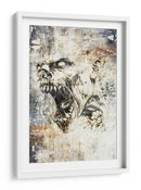 Ilustración 37 de un dibujo divertido de una calavera - Rafal Kulik | Cuadro decorativo de Canvas Lab