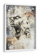 Ilustración 37 de un dibujo divertido de una calavera - Rafal Kulik | Cuadro decorativo de Canvas Lab