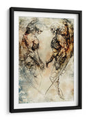 Ilustración 36 de un dibujo divertido de una calavera - Rafal Kulik | Cuadro decorativo de Canvas Lab