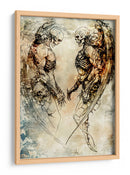 Ilustración 36 de un dibujo divertido de una calavera - Rafal Kulik | Cuadro decorativo de Canvas Lab