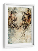 Ilustración 36 de un dibujo divertido de una calavera - Rafal Kulik | Cuadro decorativo de Canvas Lab