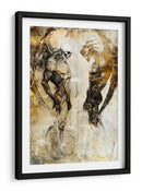 Ilustración de dibujo de calavera divertida 35 - Rafal Kulik | Cuadro decorativo de Canvas Lab