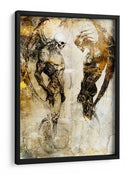 Ilustración de dibujo de calavera divertida 35 - Rafal Kulik | Cuadro decorativo de Canvas Lab