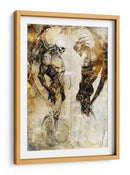 Ilustración de dibujo de calavera divertida 35 - Rafal Kulik | Cuadro decorativo de Canvas Lab