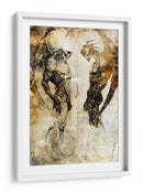 Ilustración de dibujo de calavera divertida 35 - Rafal Kulik | Cuadro decorativo de Canvas Lab