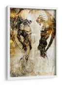 Ilustración de dibujo de calavera divertida 35 - Rafal Kulik | Cuadro decorativo de Canvas Lab