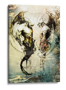 Ilustración 34 de un dibujo divertido de una calavera - Rafal Kulik | Cuadro decorativo de Canvas Lab