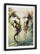 Ilustración 34 de un dibujo divertido de una calavera - Rafal Kulik | Cuadro decorativo de Canvas Lab