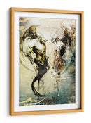 Ilustración 34 de un dibujo divertido de una calavera - Rafal Kulik | Cuadro decorativo de Canvas Lab