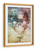 Ilustración 32 de un dibujo divertido de una calavera - Rafal Kulik | Cuadro decorativo de Canvas Lab