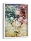 Ilustración 32 de un dibujo divertido de una calavera - Rafal Kulik | Cuadro decorativo de Canvas Lab