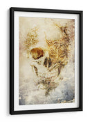 Ilustración 31 de un dibujo divertido de una calavera - Rafal Kulik | Cuadro decorativo de Canvas Lab