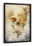 Ilustración 31 de un dibujo divertido de una calavera - Rafal Kulik | Cuadro decorativo de Canvas Lab