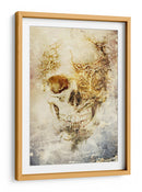 Ilustración 31 de un dibujo divertido de una calavera - Rafal Kulik | Cuadro decorativo de Canvas Lab