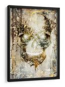 Ilustración de dibujo de calavera divertida 30 - Rafal Kulik | Cuadro decorativo de Canvas Lab