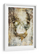 Ilustración de dibujo de calavera divertida 30 - Rafal Kulik | Cuadro decorativo de Canvas Lab