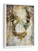 Ilustración de dibujo de calavera divertida 30 - Rafal Kulik | Cuadro decorativo de Canvas Lab