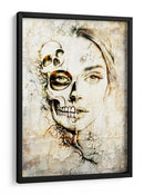 Ilustración 28 de un dibujo divertido de una calavera - Rafal Kulik | Cuadro decorativo de Canvas Lab