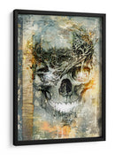 Ilustración 29 de un dibujo divertido de una calavera - Rafal Kulik | Cuadro decorativo de Canvas Lab