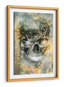 Ilustración 29 de un dibujo divertido de una calavera - Rafal Kulik | Cuadro decorativo de Canvas Lab