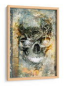 Ilustración 29 de un dibujo divertido de una calavera - Rafal Kulik | Cuadro decorativo de Canvas Lab