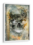 Ilustración 29 de un dibujo divertido de una calavera - Rafal Kulik | Cuadro decorativo de Canvas Lab