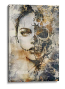 Ilustración 27 de un dibujo divertido de una calavera - Rafal Kulik | Cuadro decorativo de Canvas Lab