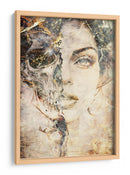 Ilustración 26 de un dibujo divertido de una calavera - Rafal Kulik | Cuadro decorativo de Canvas Lab