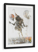 Ilustración 24 de un dibujo divertido de una calavera - Rafal Kulik | Cuadro decorativo de Canvas Lab