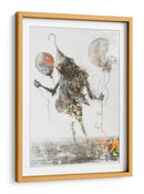 Ilustración 24 de un dibujo divertido de una calavera - Rafal Kulik | Cuadro decorativo de Canvas Lab