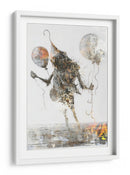 Ilustración 24 de un dibujo divertido de una calavera - Rafal Kulik | Cuadro decorativo de Canvas Lab