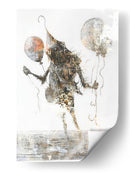 Ilustración 24 de un dibujo divertido de una calavera - Rafal Kulik | Cuadro decorativo de Canvas Lab