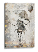 Ilustración 23 de un dibujo divertido de una calavera - Rafal Kulik | Cuadro decorativo de Canvas Lab