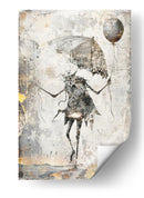 Ilustración 23 de un dibujo divertido de una calavera - Rafal Kulik | Cuadro decorativo de Canvas Lab