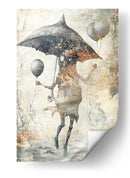 Ilustración divertida del dibujo de una calavera n.° 22 - Rafal Kulik | Cuadro decorativo de Canvas Lab