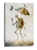 Ilustración divertida del dibujo de una calavera n.° 21 - Rafal Kulik | Cuadro decorativo de Canvas Lab