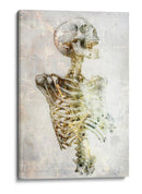 Ilustración divertida del dibujo de una calavera 20 - Rafal Kulik | Cuadro decorativo de Canvas Lab