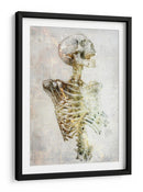 Ilustración divertida del dibujo de una calavera 20 - Rafal Kulik | Cuadro decorativo de Canvas Lab