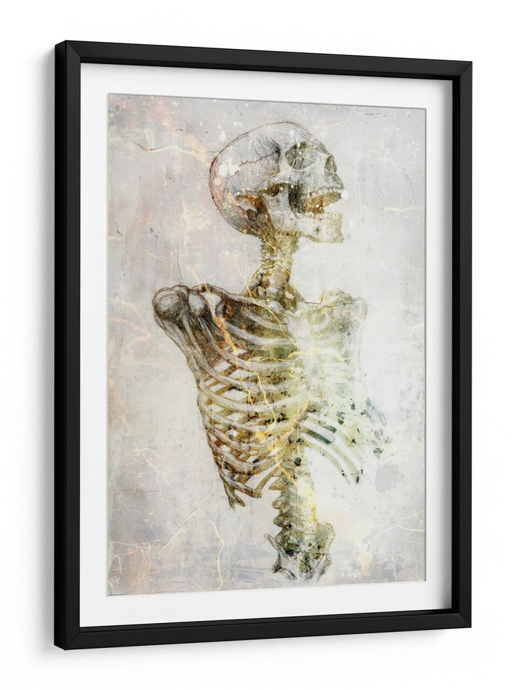 Ilustración divertida del dibujo de una calavera 20 - Rafal Kulik | Cuadro decorativo de Canvas Lab