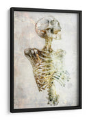 Ilustración divertida del dibujo de una calavera 20 - Rafal Kulik | Cuadro decorativo de Canvas Lab