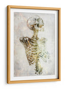 Ilustración divertida del dibujo de una calavera 20 - Rafal Kulik | Cuadro decorativo de Canvas Lab