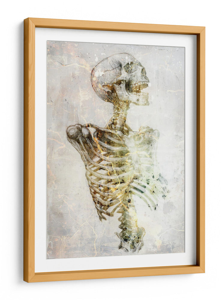 Ilustración divertida del dibujo de una calavera 20 - Rafal Kulik | Cuadro decorativo de Canvas Lab