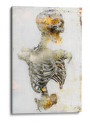 Ilustración de dibujo de calavera divertida 18 - Rafal Kulik | Cuadro decorativo de Canvas Lab