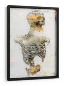 Ilustración de dibujo de calavera divertida 18 - Rafal Kulik | Cuadro decorativo de Canvas Lab