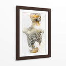 Ilustración de dibujo de calavera divertida 18 - Rafal Kulik | Cuadro decorativo de Canvas Lab