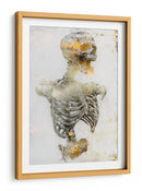 Ilustración de dibujo de calavera divertida 18 - Rafal Kulik | Cuadro decorativo de Canvas Lab