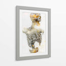 Ilustración de dibujo de calavera divertida 18 - Rafal Kulik | Cuadro decorativo de Canvas Lab